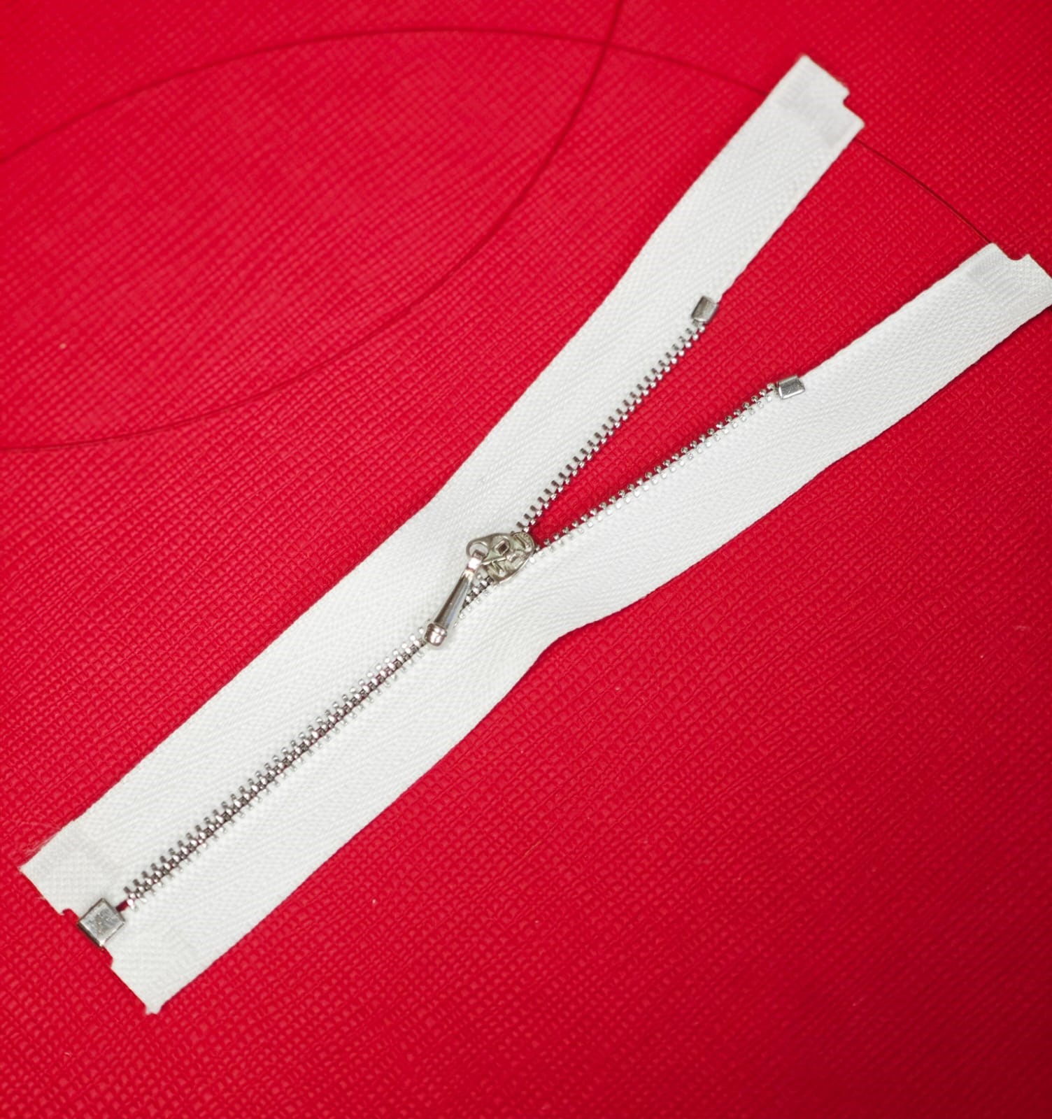 No. 0 Nickel Zipper For Figure Clothes