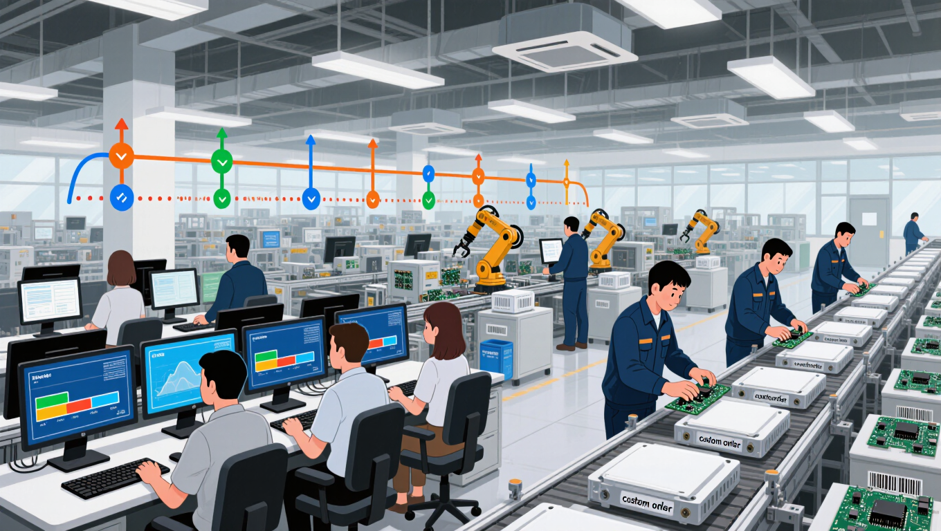 How a Manufacturing Execution System Cuts Lead Time for Custom Surge Protection Orders