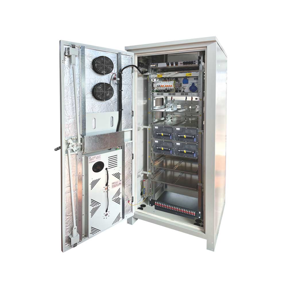 Communication-based intelligent lithium battery outdoor integrated cabinet