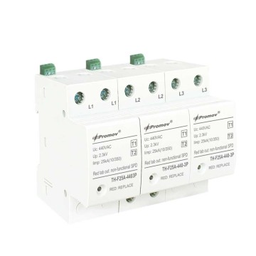TH-F25A Modular Type 1 AC Surge Protective Device for Main Distribution