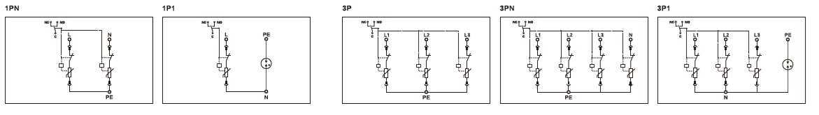 VD10 Modular Type 3AC Surge Protective Device for Main Distribution detail (2)