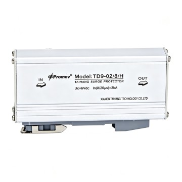 TD9-02 RJ45 Surge Protective Device (SPD) | Cat6 & PoE Network Lightning Arrester