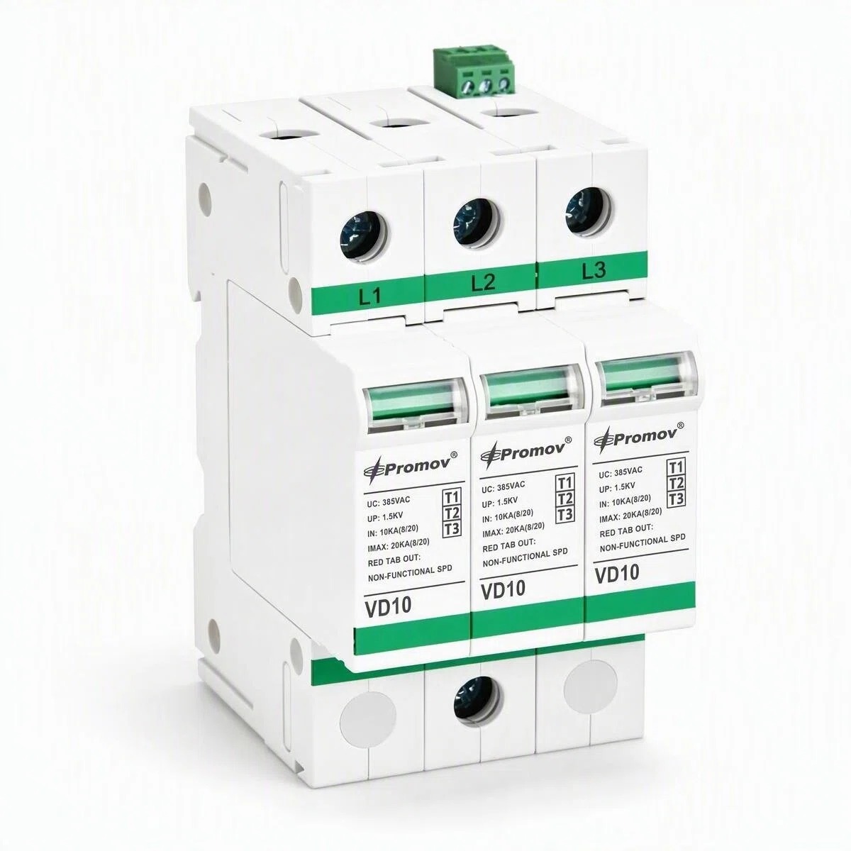 China VD10 Modular Type 3 AC Surge Protective Device Factory - Reliable Voltage Spike Suppression for Sensitive Equipment Suppliers