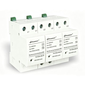 TH-F25A Modular Type 1 AC Surge Protective Device for Main Distribution