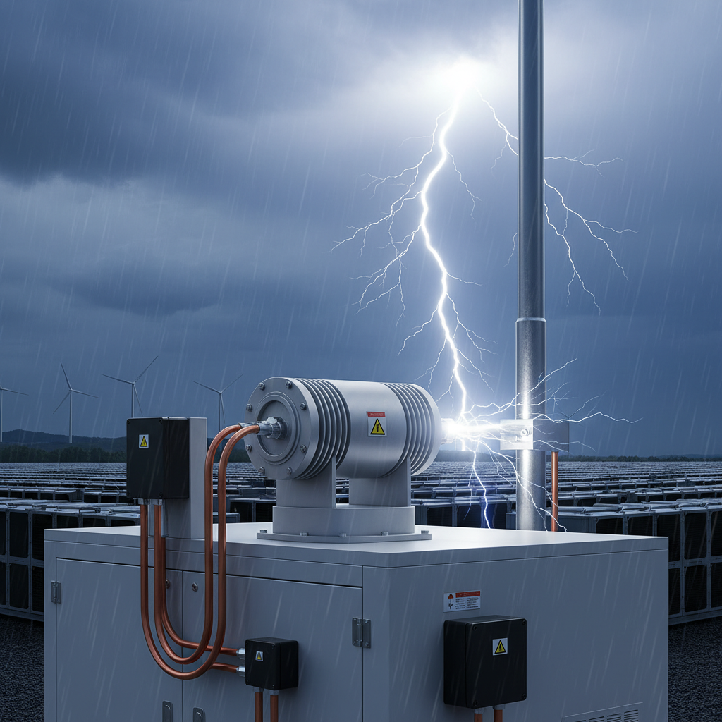 Lightning Surge Arrester For Energy Storage Systems