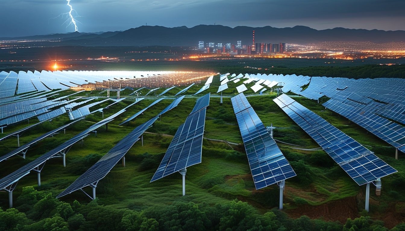 Lightning Protection Spd For Solar Farms