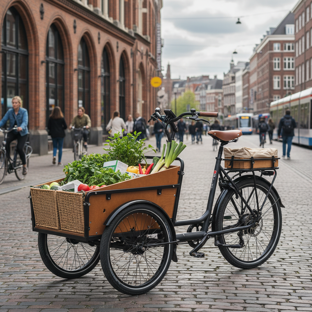 3 Wheel Farm Bike For Urban Cargo Transport