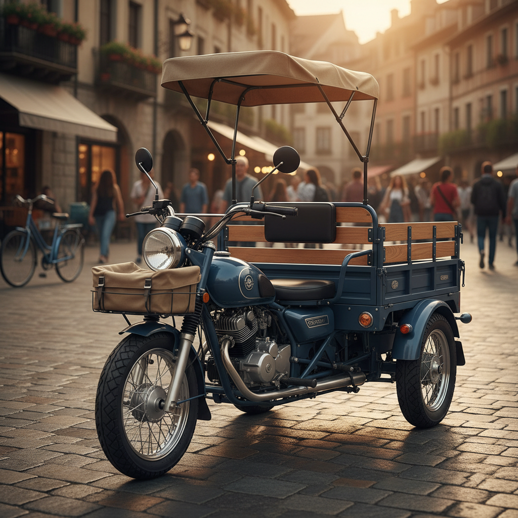 250cc Three Wheel Motorcycle For Daily Utility And Local Commuting