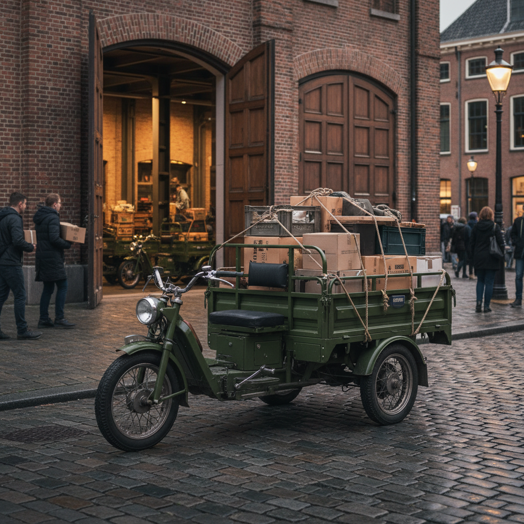 Diesel Tricycle Supplier For Urban Cargo Transport