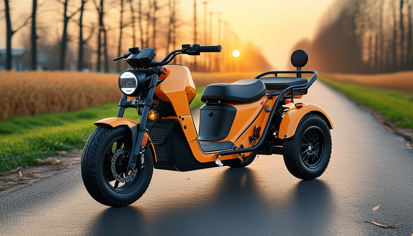 Urban-Rural Transport Electric Tricycle For Rural Transportation