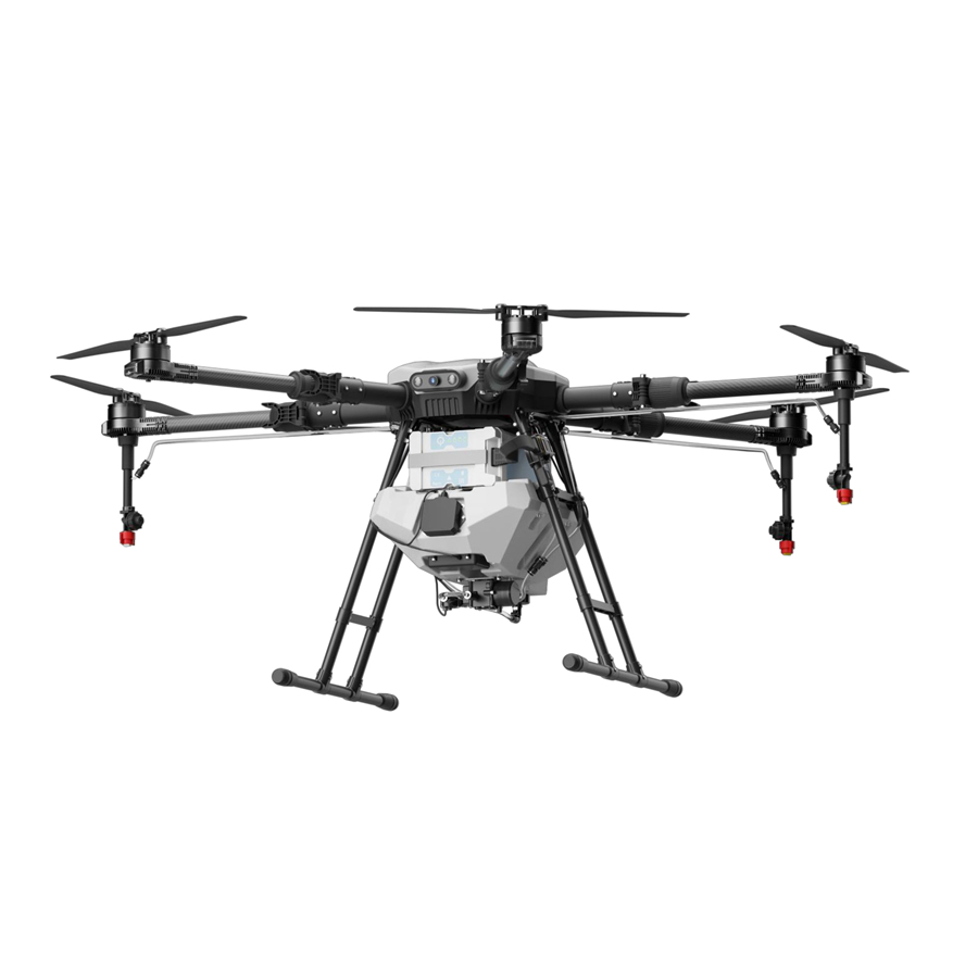 QT-610 Agricultural Drone: 10L Sprayer with Wrap-Around Folding