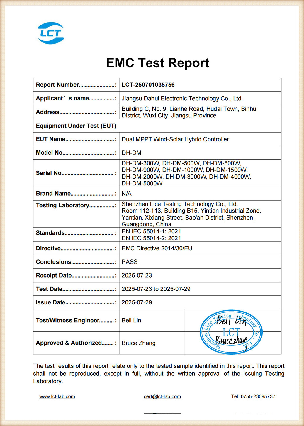 Certificate 11