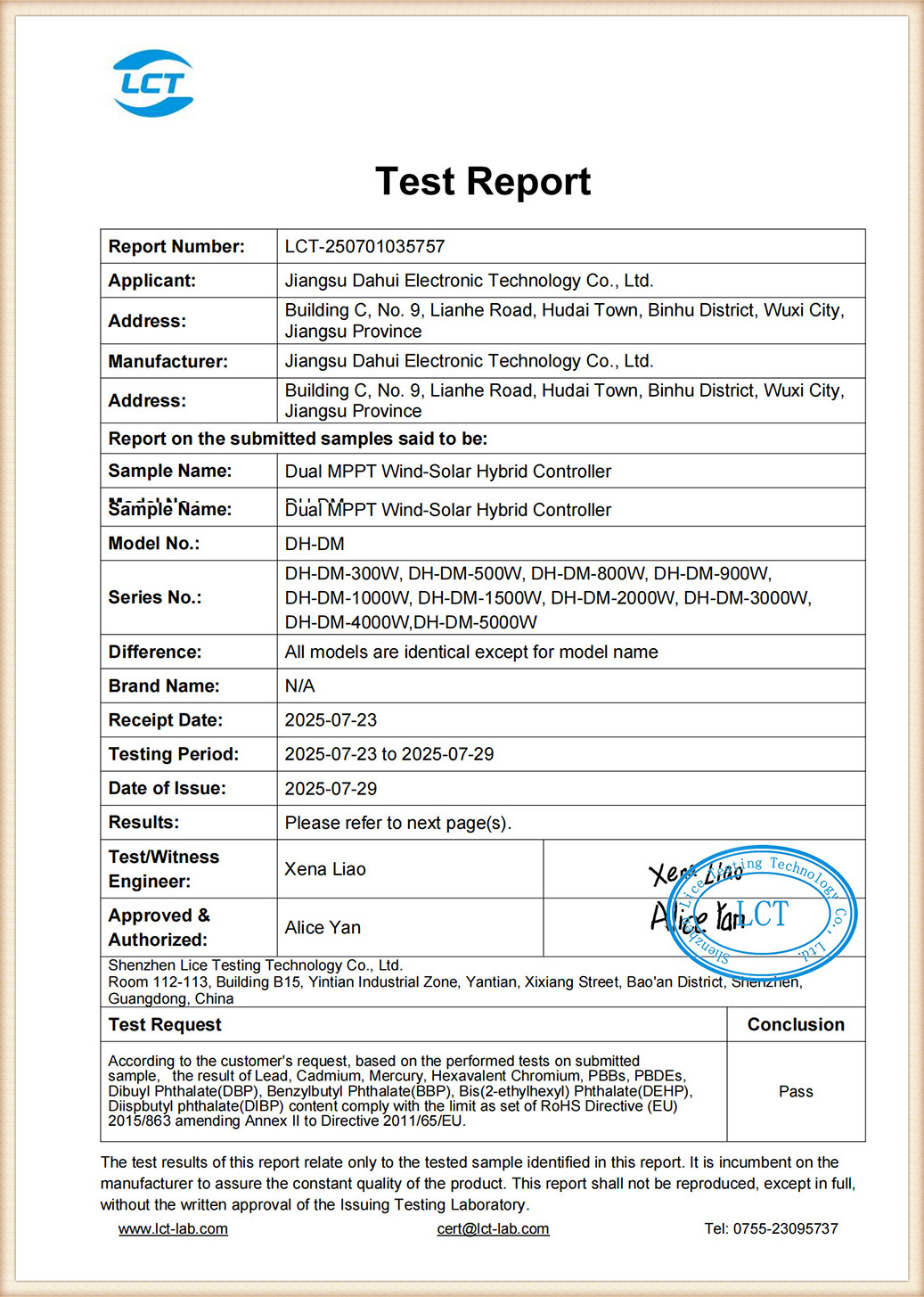 Certificate 13