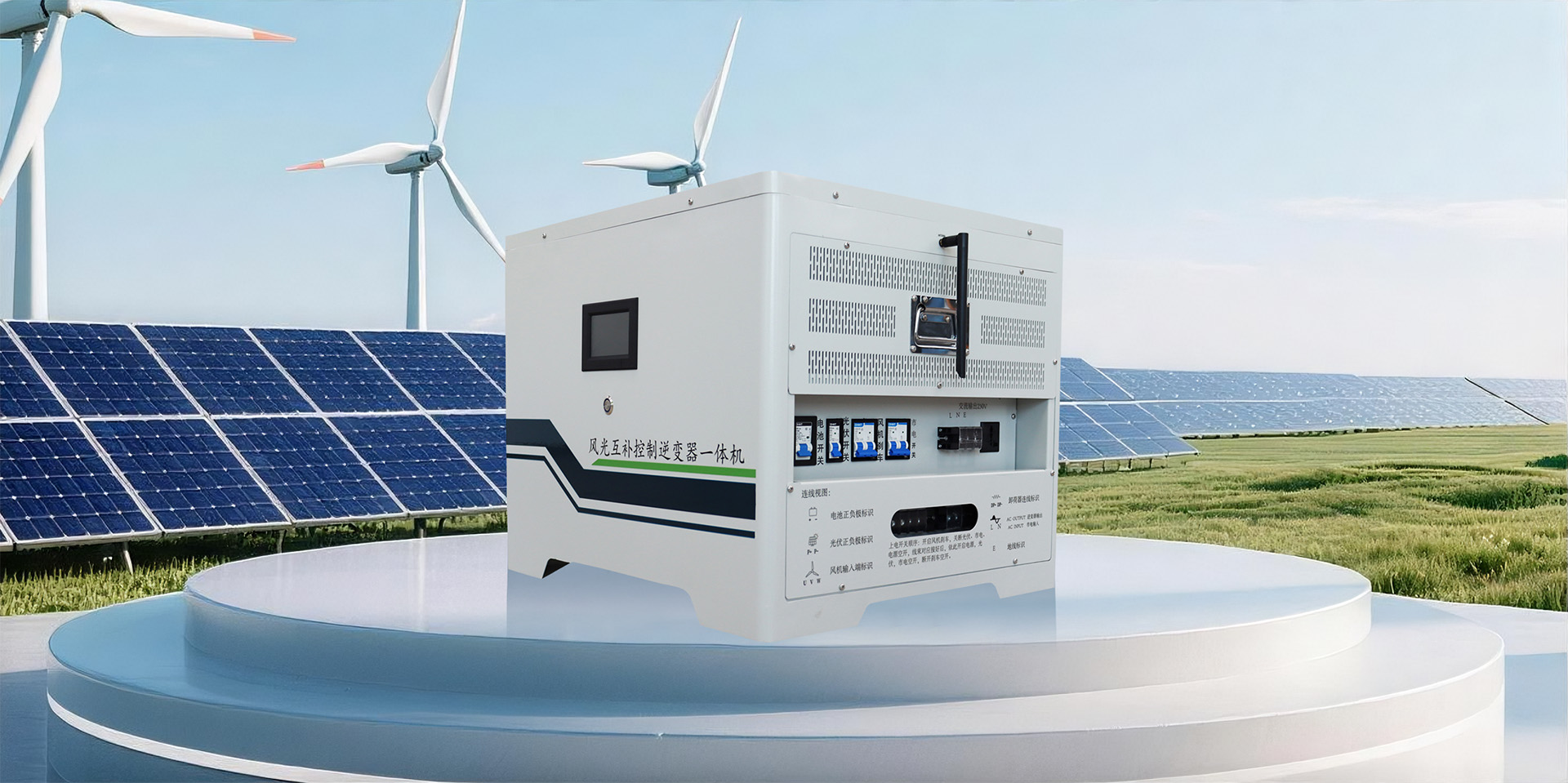 Jiangsu Dahui Electronics’ newly released wind and solar complementary control high-frequency inverter all-in-one machine.jpg