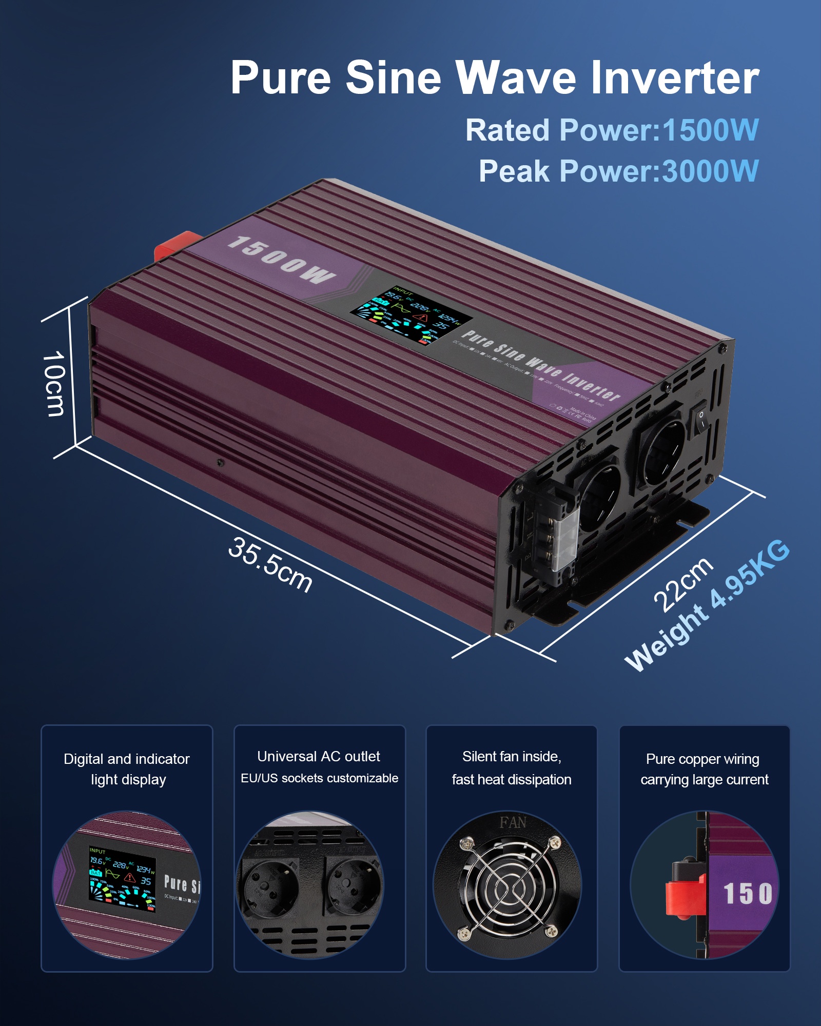 Pure Sine Wave Inverter with Wireless Remote Control (4).jpg