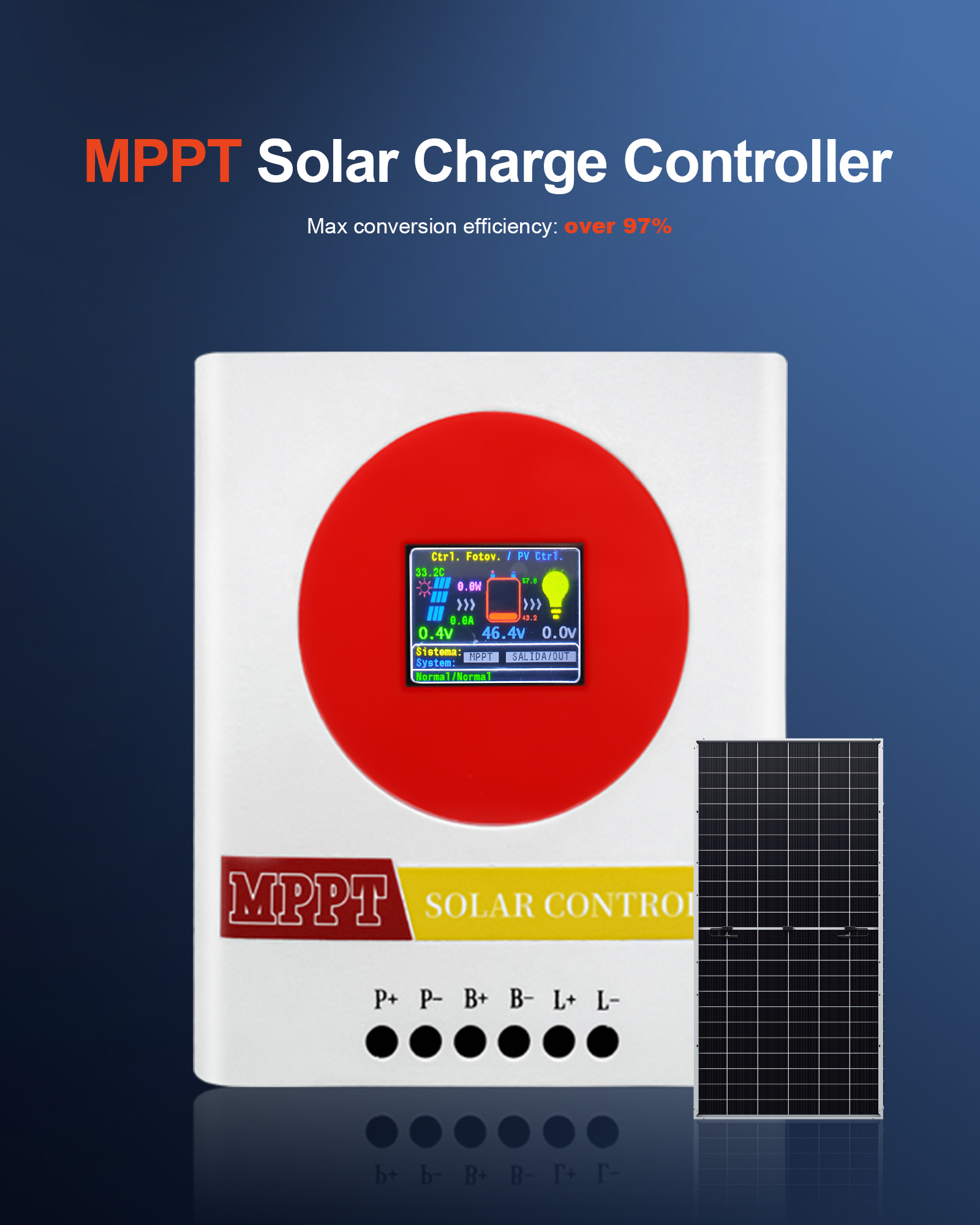 MPPT Solar Charge Controller, Model: DH-SC-01