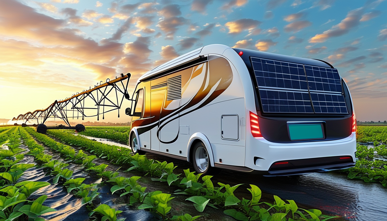 Motorhome Solar Charge Controller For Agricultural Irrigation And Water Pumping Projects