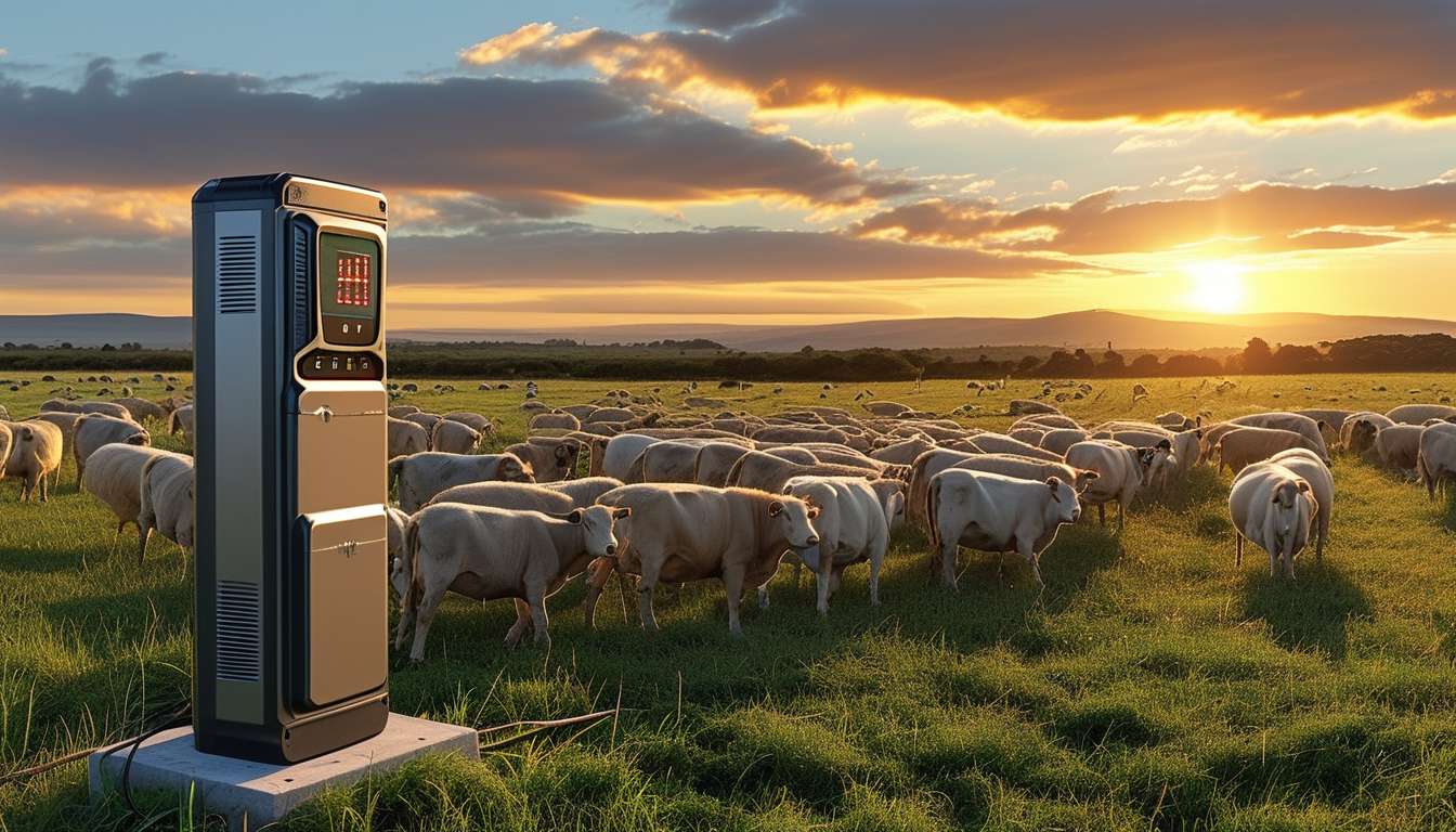 Self Export Solar Charge Controller For Remote Livestock Ranches And Farm Electricity Supply