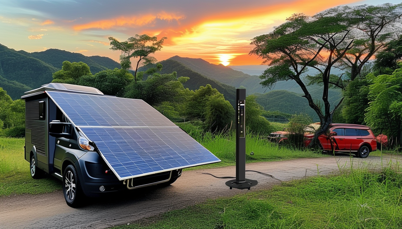 Kings Mppt Solar Charge Controller For Outdoor Camping And RV Off-grid Power Supply