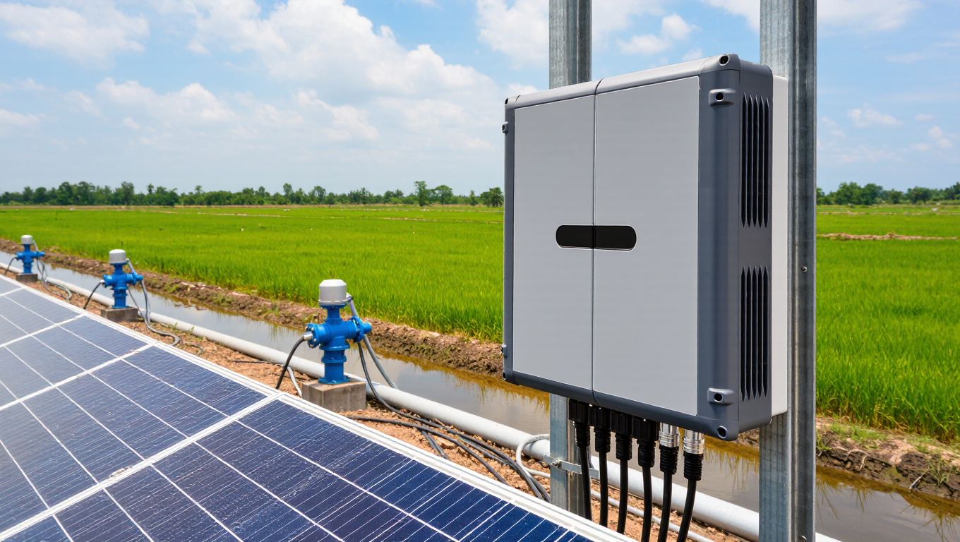 Waterproof Mppt Solar Charge Controller For Agricultural Irrigation And Water Pumping Projects