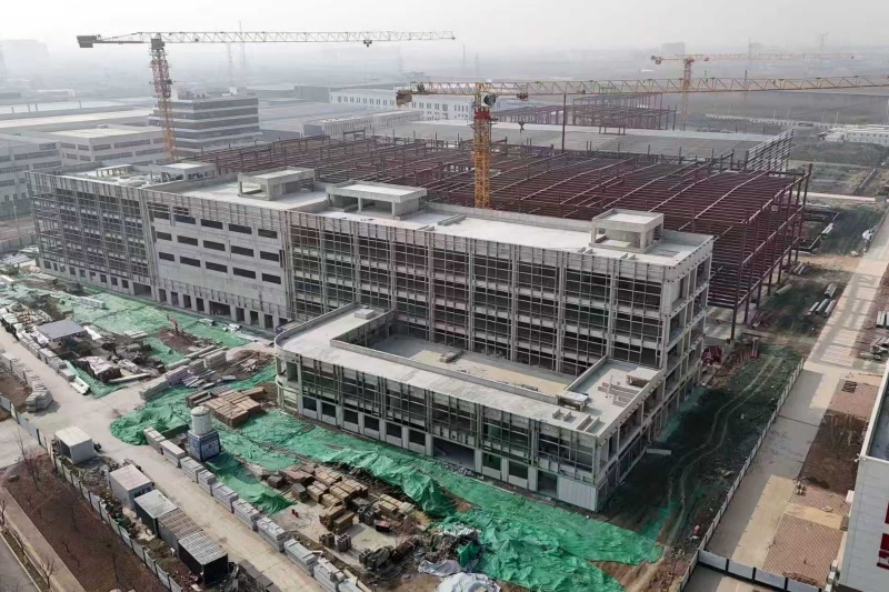 Projet de parc industriel intelligent à énergies nouvelles et zéro carbone de Shengshiyihui dans le Hebei