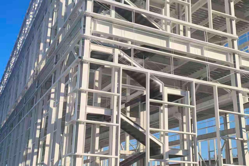 Construction d'un atelier de structure métallique en Thaïlande