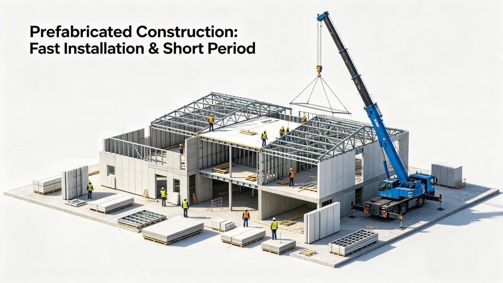 Engineered Structure Prefab Self Storage Buildings Steel Construction Metal Workshop Warehouse Product Features  3