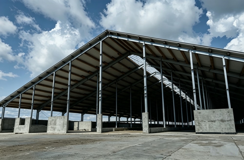 Large Span Rigid Frame Fireproof Prefabricated Steel Structure Warehouse Product Features