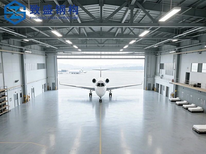 Steel Structure Hangar & Garage Durable Prefab Metal Building Kits (3).jpg