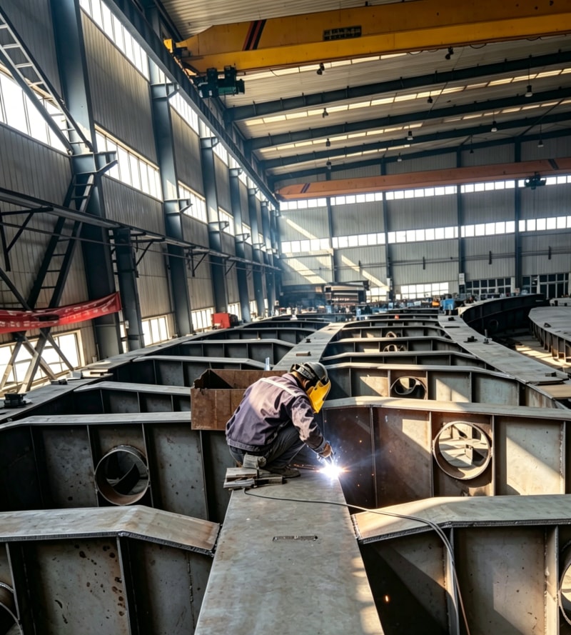 Engineered Structure Prefab Self Storage Buildings Steel Construction Metal Workshop Warehouse Product Features  3