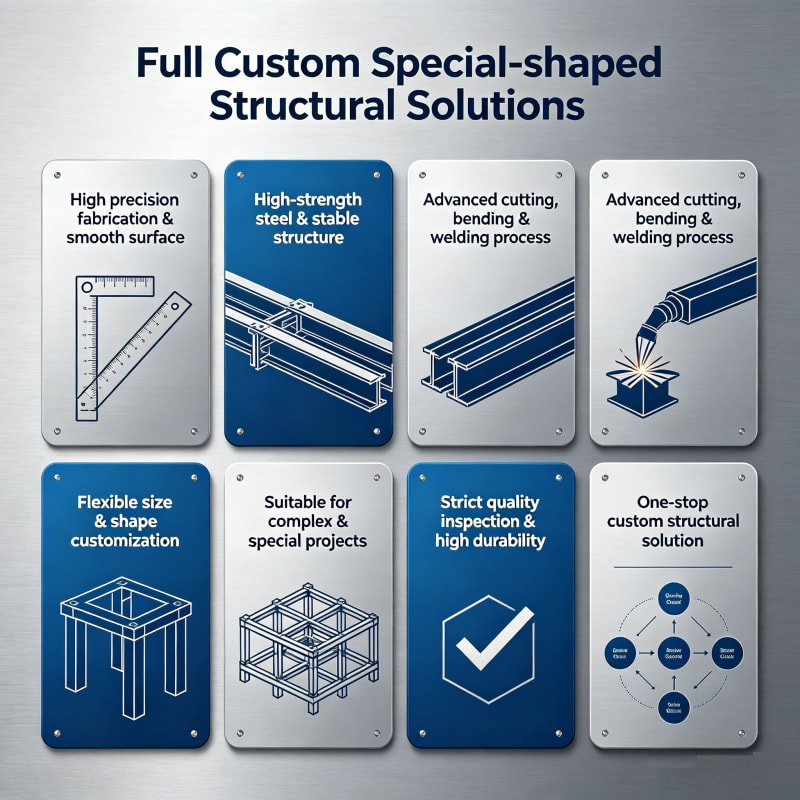 Engineered Structure Prefab Self Storage Buildings Steel Construction Metal Workshop Warehouse Product Features  3