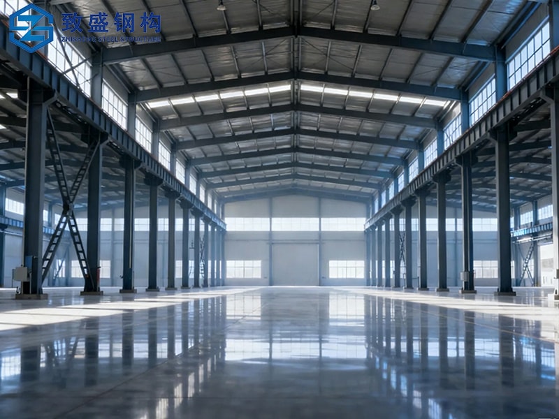 Bâtiment industriel à plusieurs étages en structure d'acier sur mesure (3)