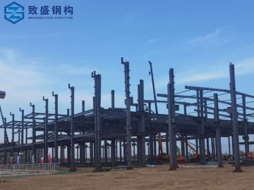 Customized Vertical Steel Truss Structure metal materials Building Construction