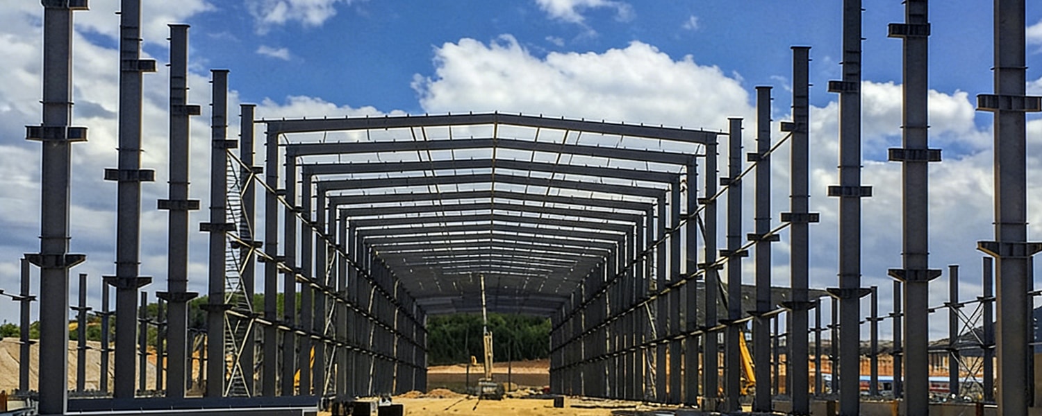 Customized Vertical Steel Truss Structure metal materials Building Construction Description (2)
