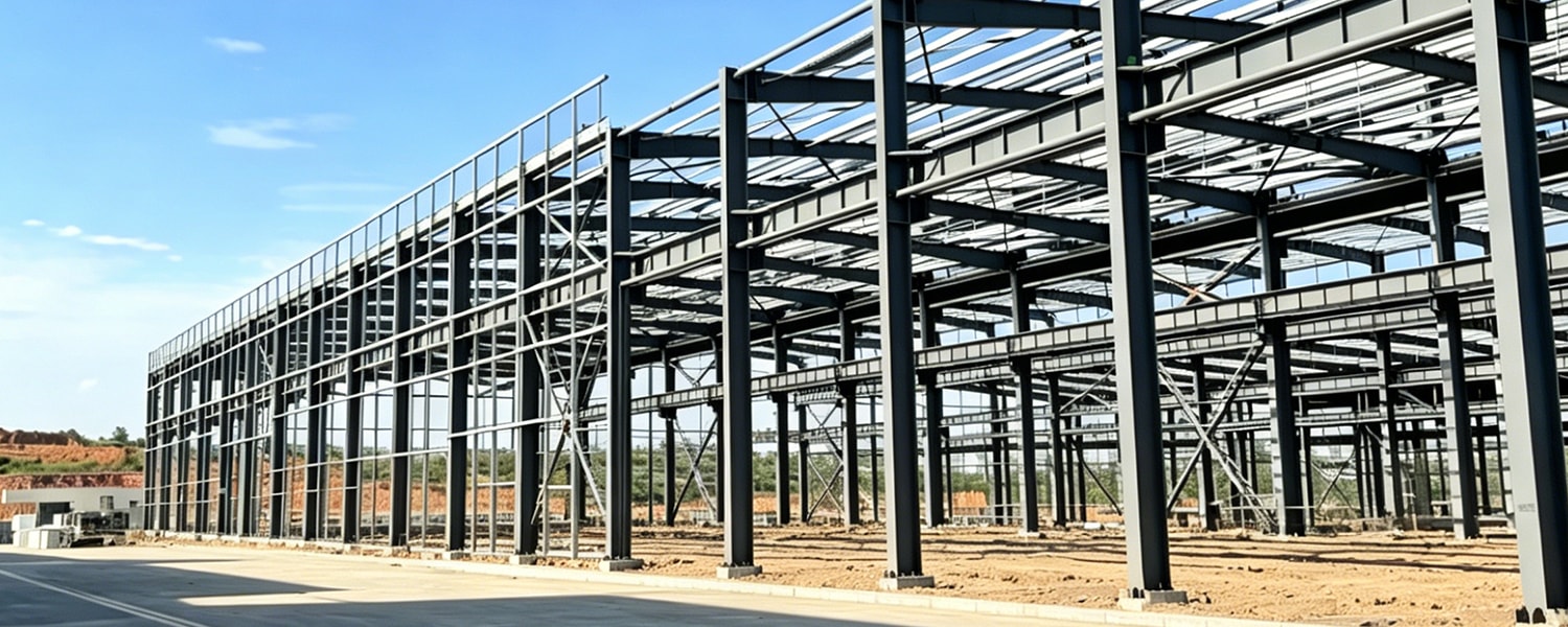 Fertige Stahlkonstruktionen für Gebäude, Fabriken, Lagerhallen – Produktbeschreibung (5)