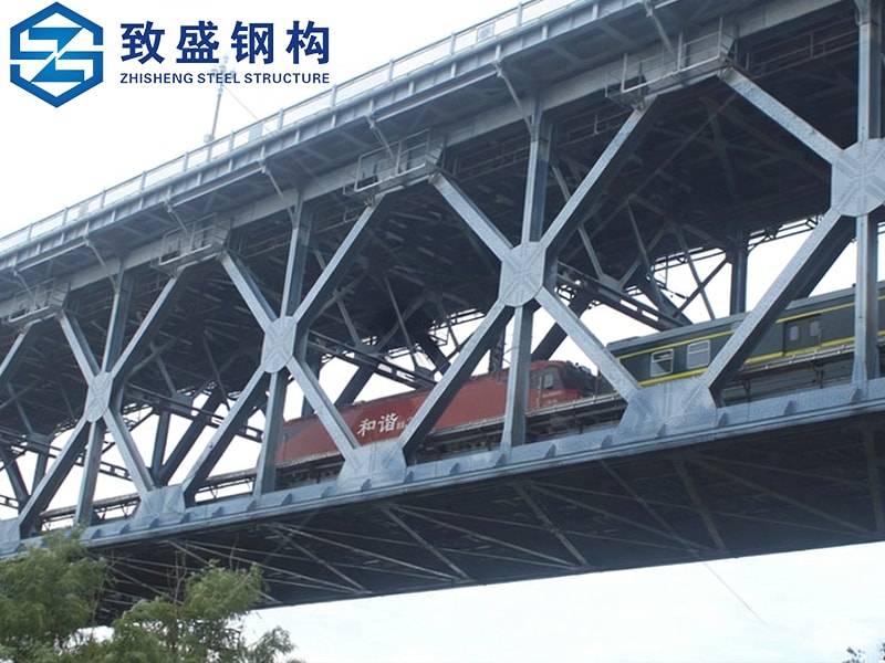 High Strength Steel Structure Prefabricated Bridge Steel Framework