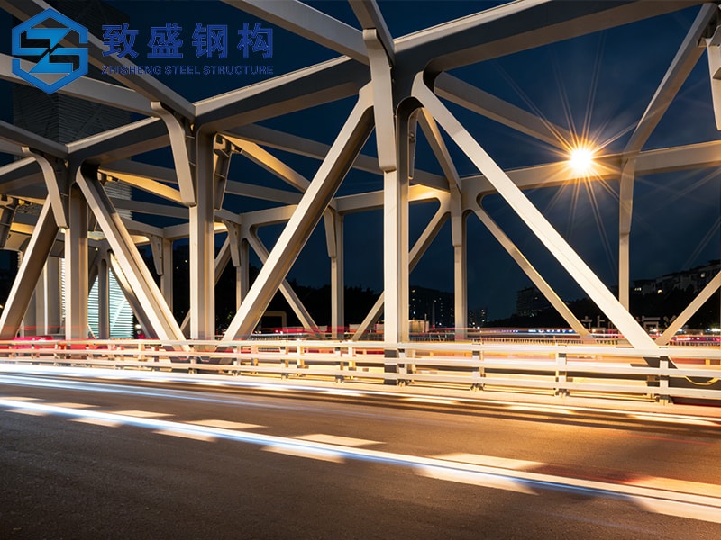 Heavy-Duty Steel Truss for Building Structures