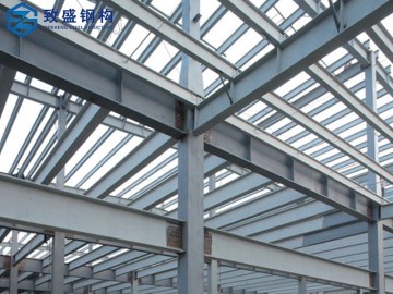 Large Span Rigid Frame Fireproof Prefabricated Steel Structure Warehouse