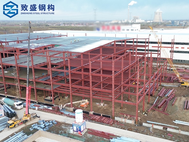 Low-Cost Industrial Steel Structure Factories Prefabricated Metal Frame Construction Building