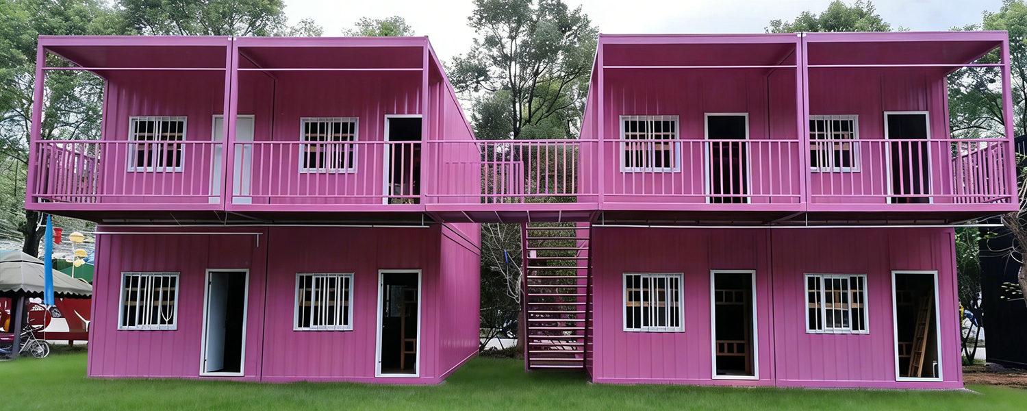 Détails de la villa conteneur de luxe pour complexe hôtelier et vacances (5)