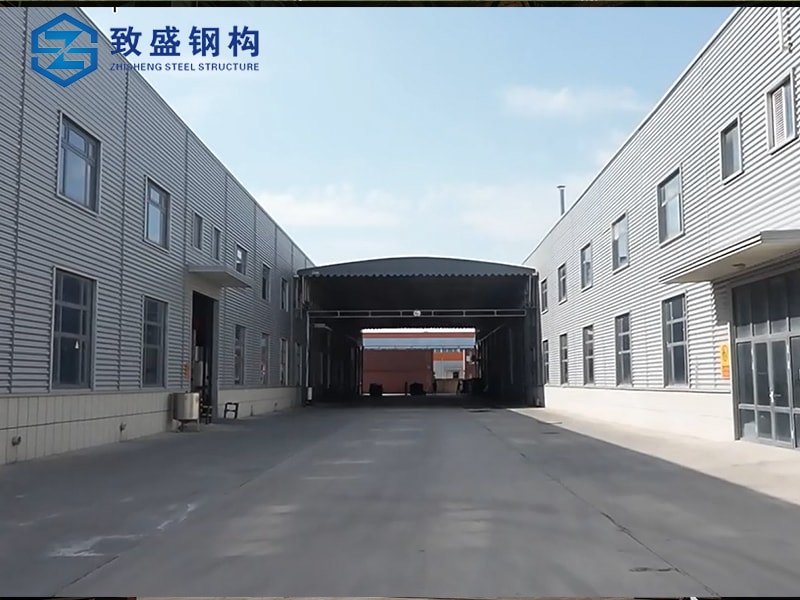 Prefabricated Large Span Frames Steel Engineered Structure Metal Warehouse