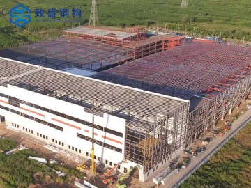 Prefabricated Large Span Steel Structure Warehouse ASTM572 Primary Framework‌