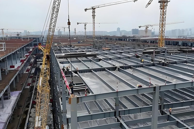 Modulare Stahlbauweise reduziert Abfall auf der Baustelle