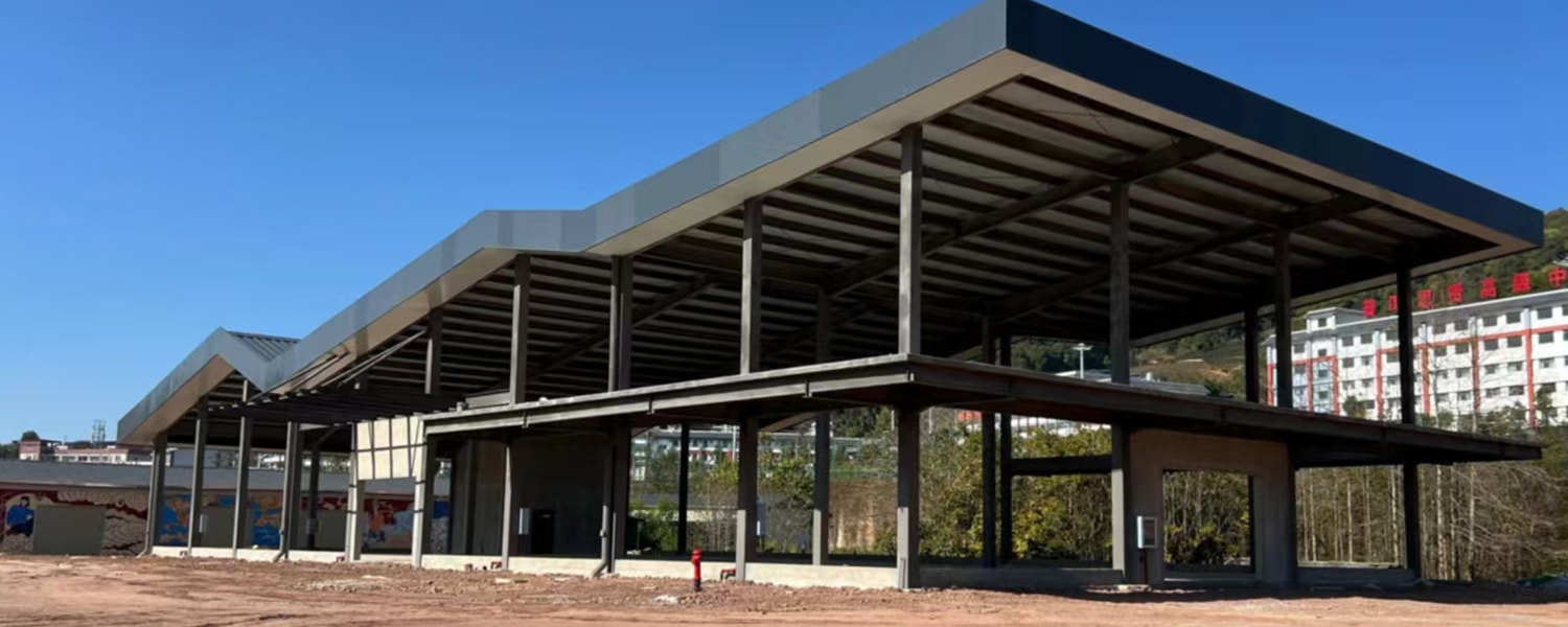 Rapid Installation Prefabricated Metal Building steel framework Steel Structures Warehouse Product Description (1)