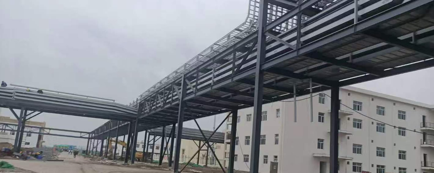 Customized Vertical Steel Truss Structure metal materials Building Construction Description (4)