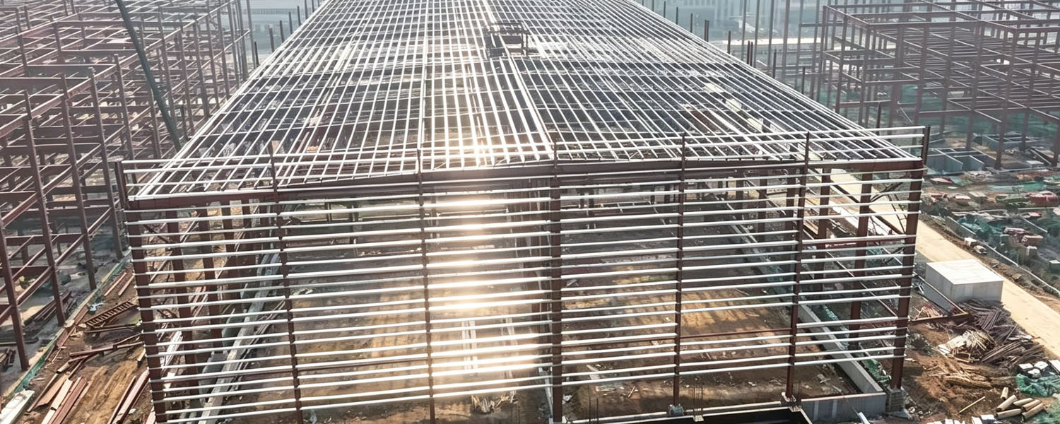 Description du produit de construction préfabriquée à ossature métallique pour usines industrielles à faible coût (4)