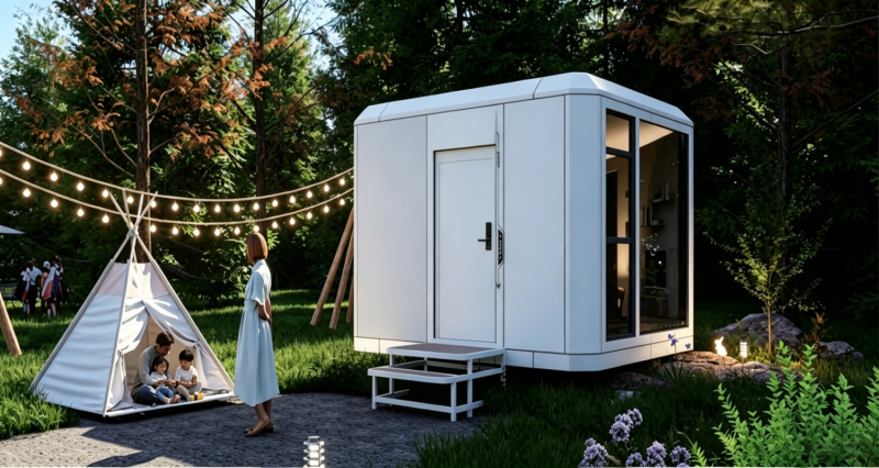 Prefabricated Steel Structure Building Garages Storage Workshop Metal Frame Warehouse Application 2
