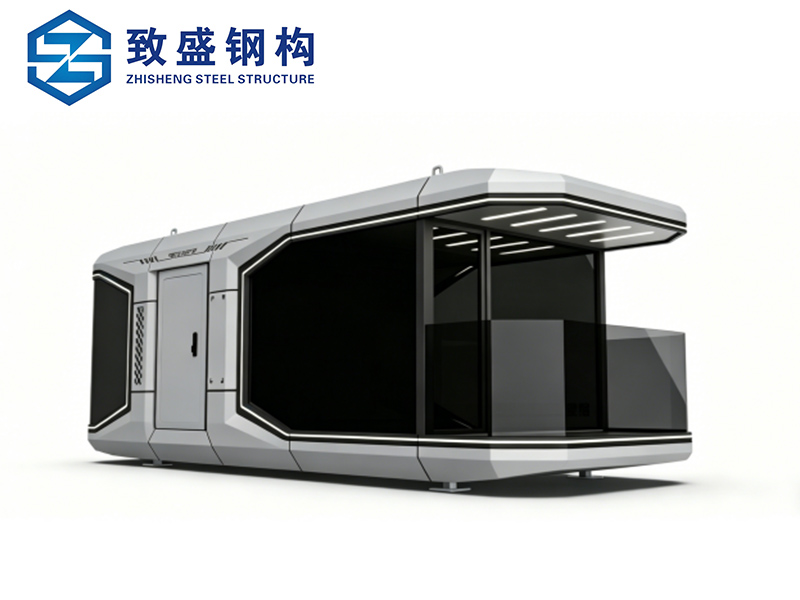 Capsule spatiale à structure modulaire en acier