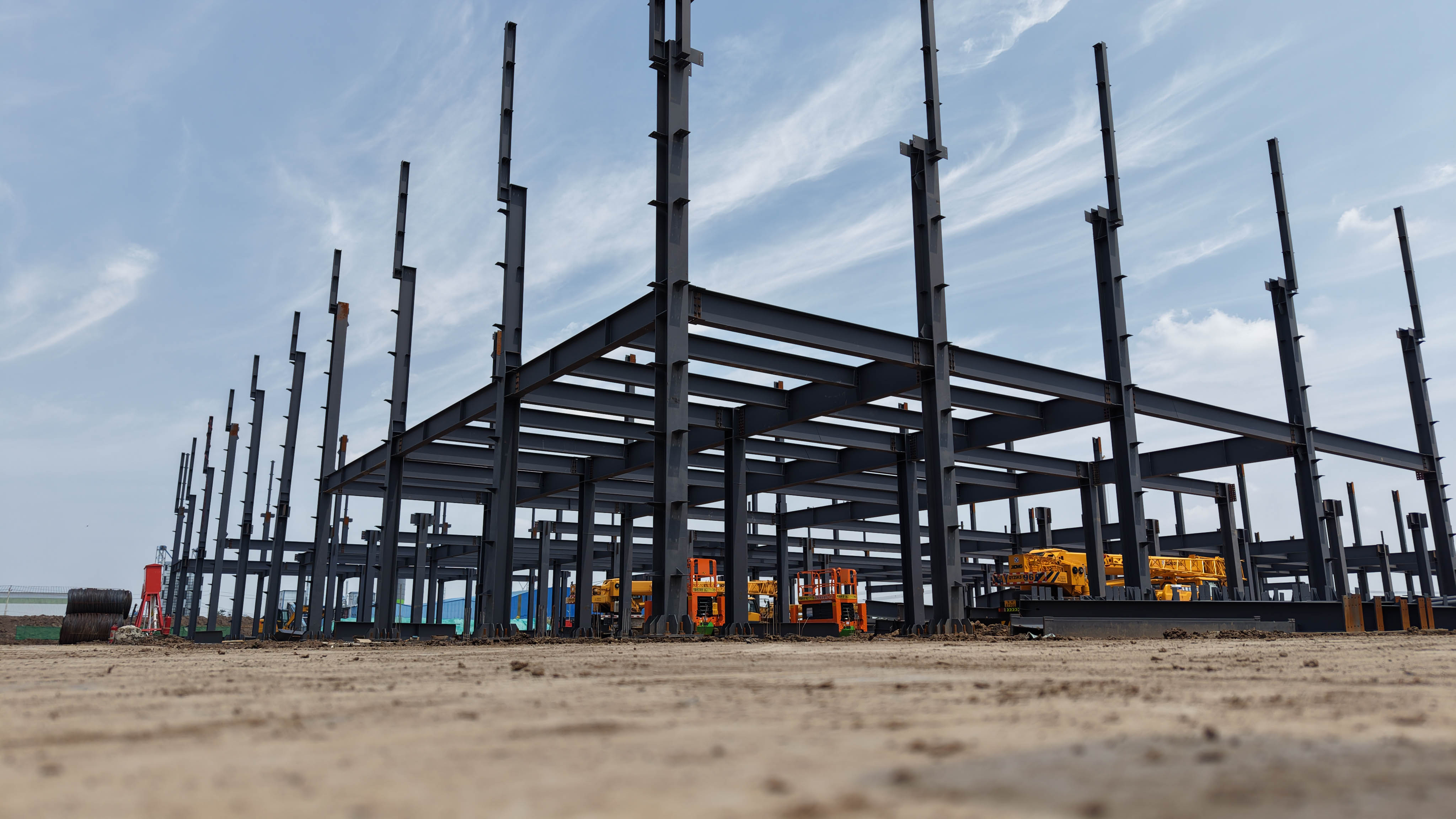 Capacités de production et de livraison à l'étranger de Zhisheng Steel Structure
