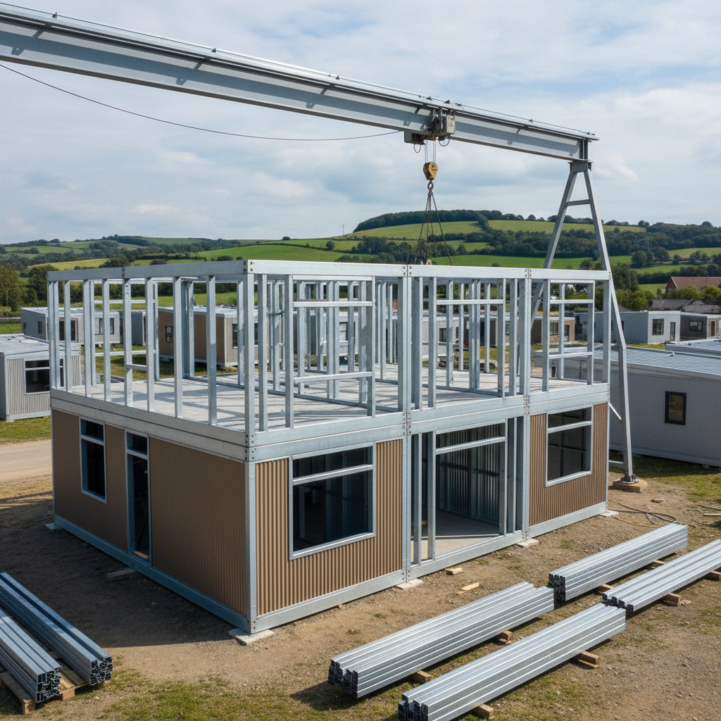 Steel Building Steel For Residential Prefab Homes